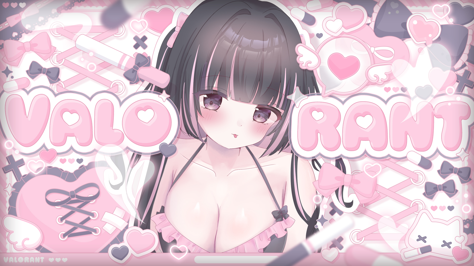 RIRI様 VALORANT配信用サムネイル